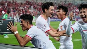 Tanggal 26 April 2024, di Stadion Abdullah bin Khalifa, Doha, Qatar, Tim Nasional sepak bola Indonesia U-23 memperoleh kemenangan penting saat menghadapi Korea Selatan U-23 di babak perempat final Piala Asia U-23, sejarahpun tercipta.